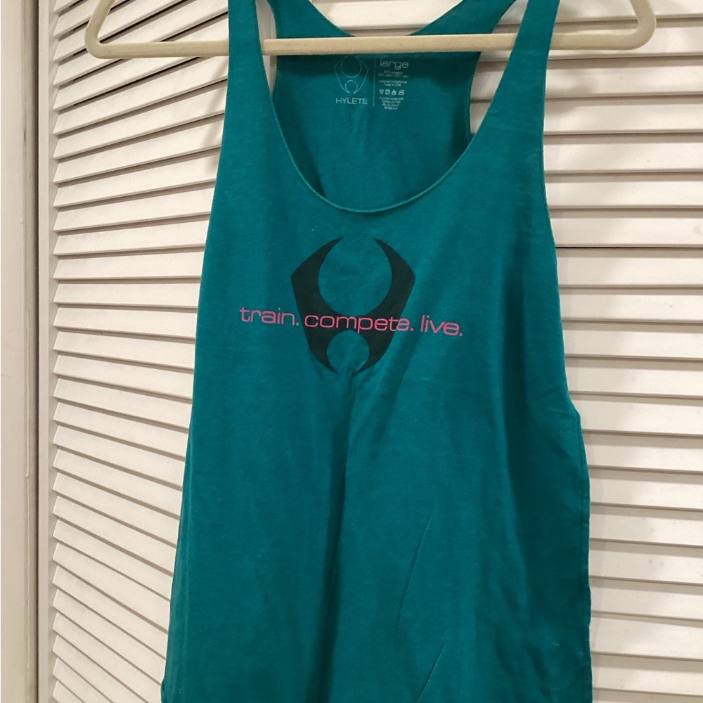 Hylete Women's Vibrant Teal Tank Top